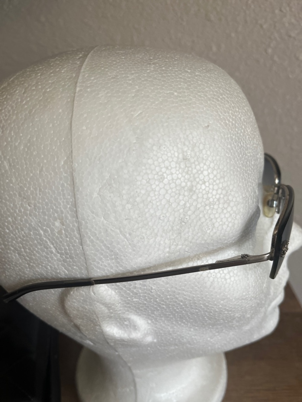 Vintage Chanel rimless sunglasses 4093-B 124/7B 56 16 130 blue silver case - Picture 9 of 13